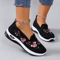 Spring and Autumn New Women's Sports Shoes, Fashionable, Breathable, Lightweight, Non-Slip, Wear-Resistant, Casual Sports Shoes, Flat Shoes, Loafers