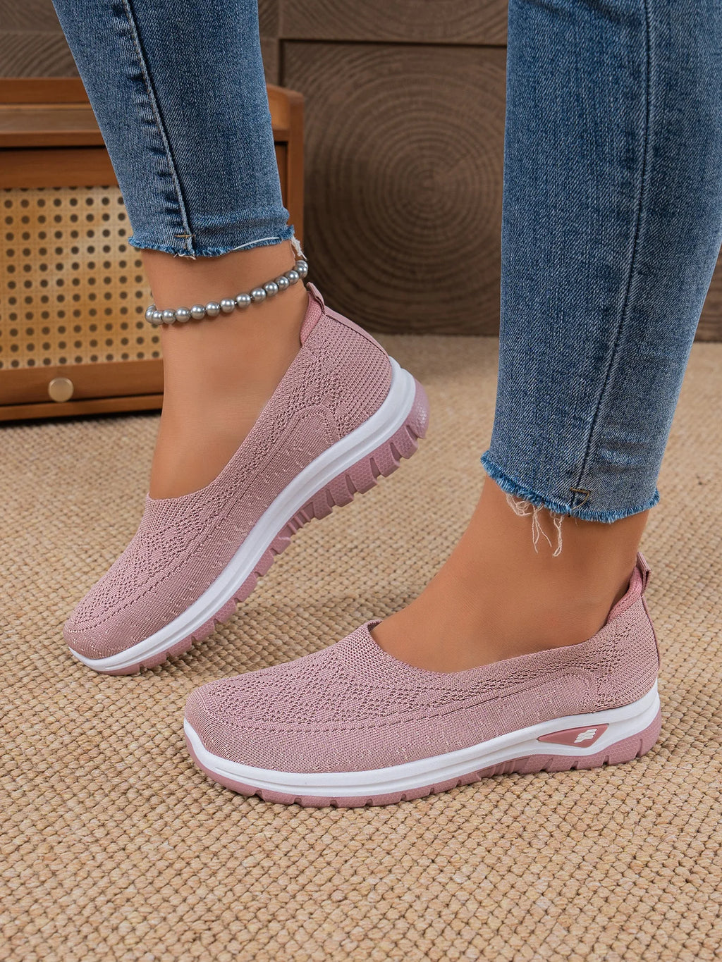 Women's Shoes Women's Sports Shoes Soft-Soled Breathable Lightweight Net Shoes Sports Walking Shoes Affordable Free Shipping