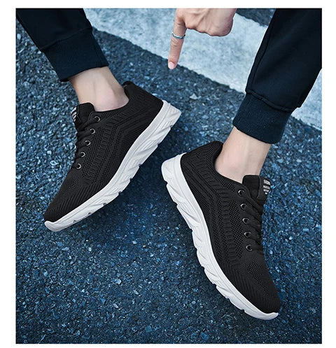 Trendy Men’s Sports Sneakers Stylish Comfortable Running Shoes for Everyday Use Lightweight Durable Casual Athletic Footwear