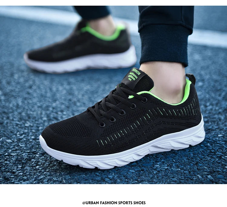 Trendy Men’s Sports Sneakers Stylish Comfortable Running Shoes for Everyday Use Lightweight Durable Casual Athletic Footwear