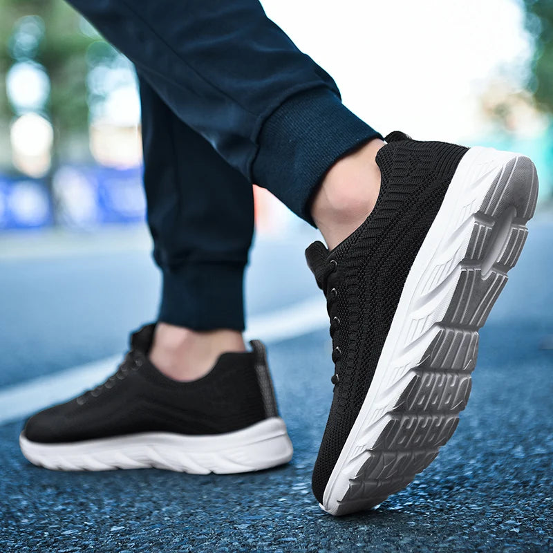 Trendy Men’s Sports Sneakers Stylish Comfortable Running Shoes for Everyday Use Lightweight Durable Casual Athletic Footwear