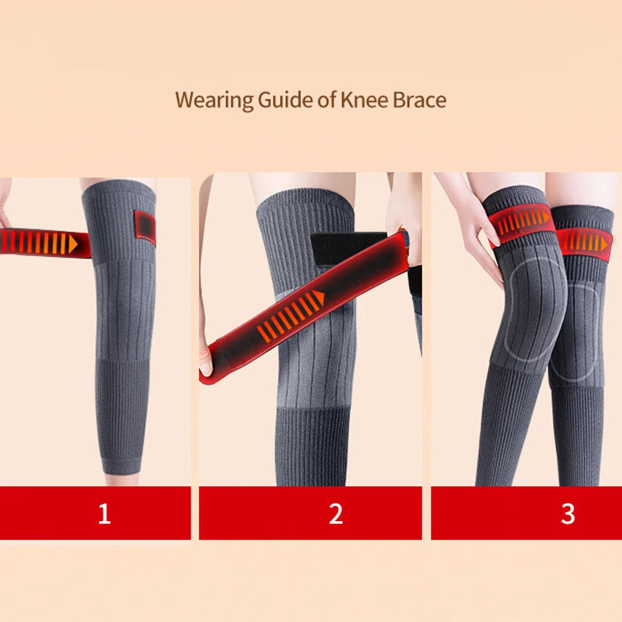 Tie knee warmers