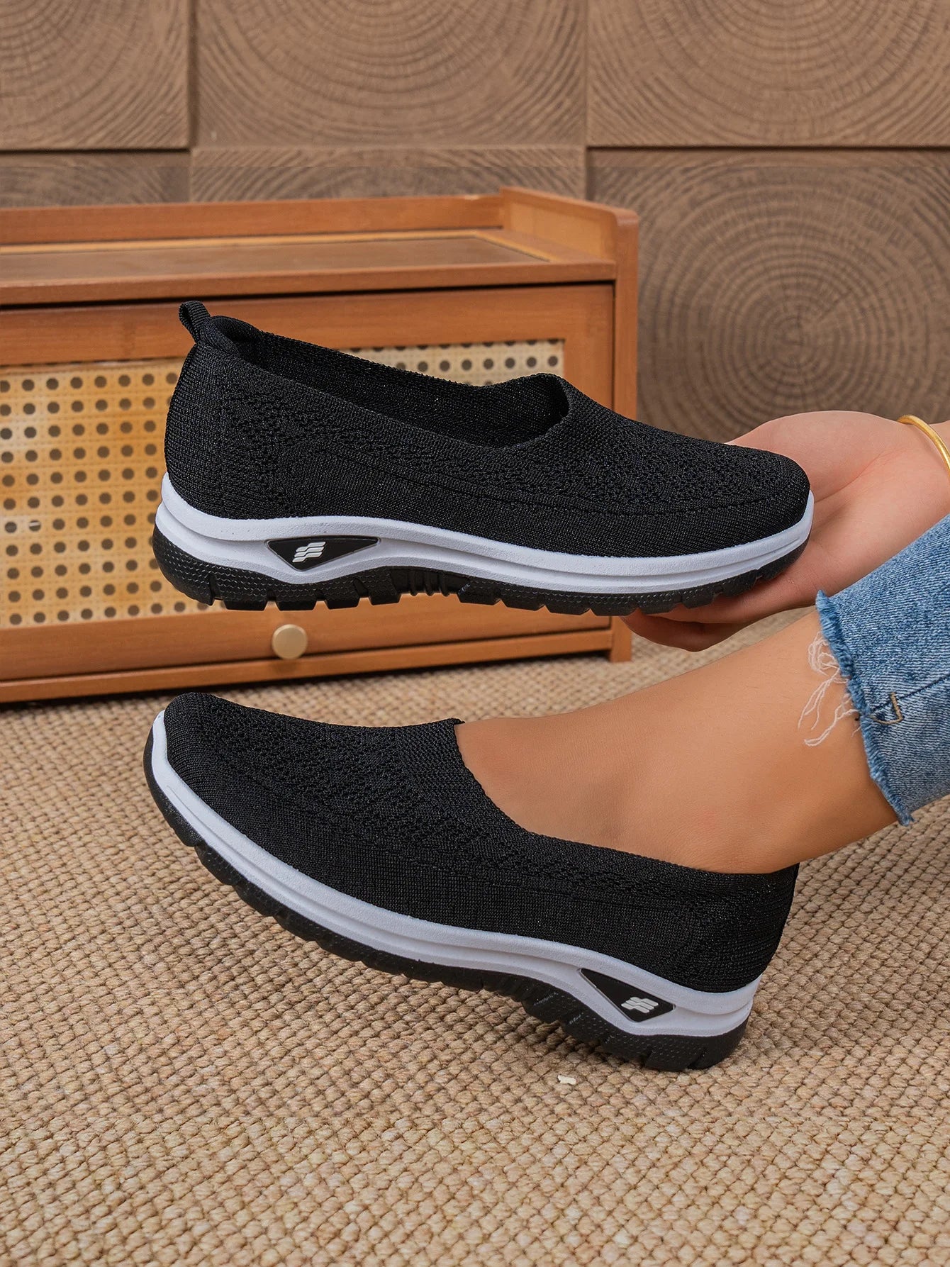 Women's Shoes Women's Sports Shoes Soft-Soled Breathable Lightweight Net Shoes Sports Walking Shoes Affordable Free Shipping