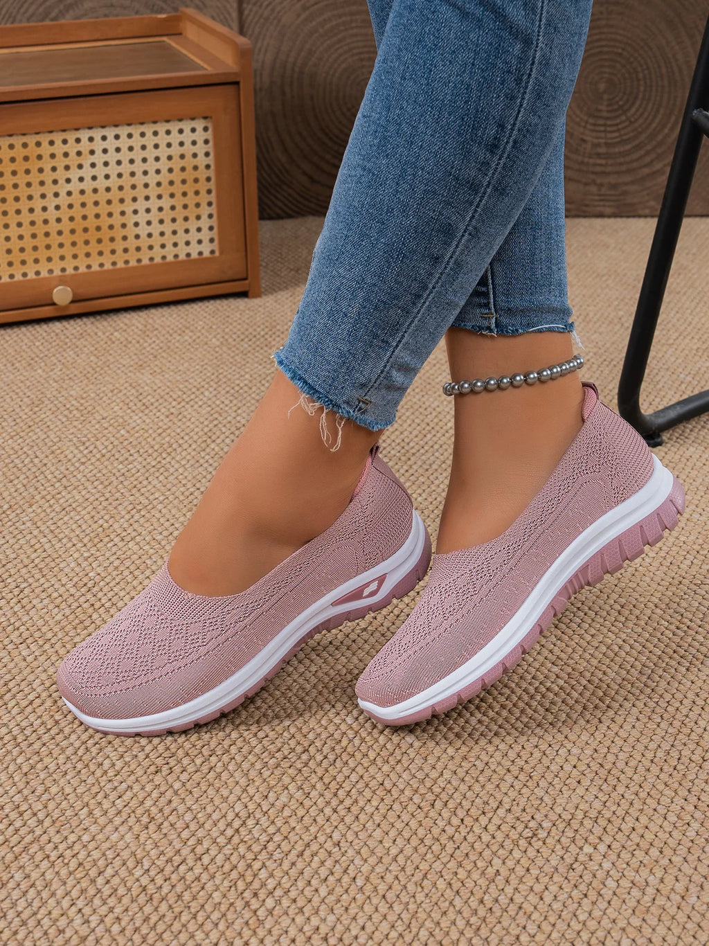 Women's Shoes Women's Sports Shoes Soft-Soled Breathable Lightweight Net Shoes Sports Walking Shoes Affordable Free Shipping
