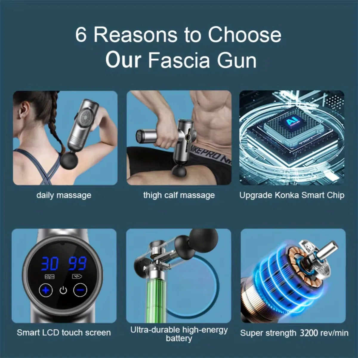 Deep Muscle Massage Gun