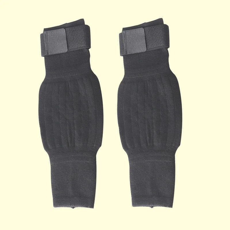 Tie knee warmers