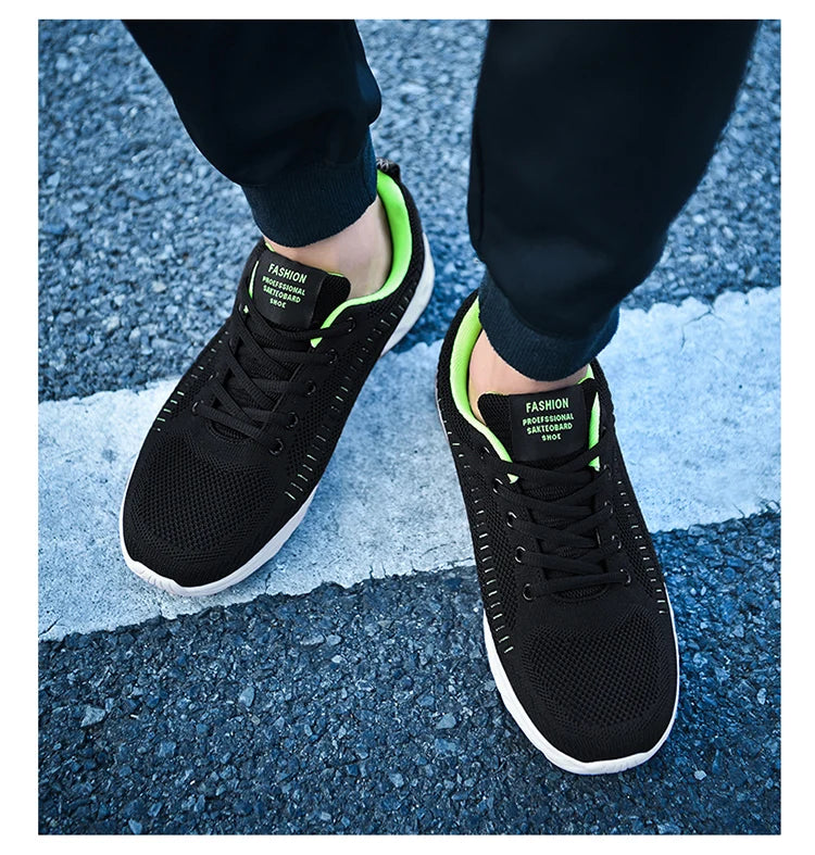 Trendy Men’s Sports Sneakers Stylish Comfortable Running Shoes for Everyday Use Lightweight Durable Casual Athletic Footwear