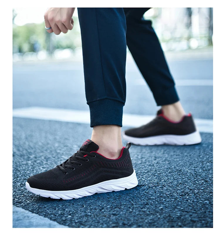 Trendy Men’s Sports Sneakers Stylish Comfortable Running Shoes for Everyday Use Lightweight Durable Casual Athletic Footwear